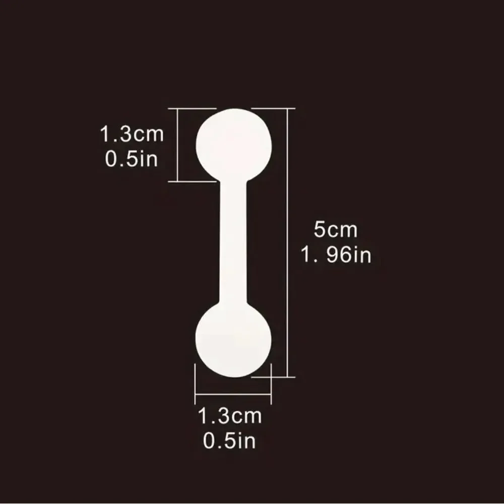 100 PCS Self-Adhesive Jewelry Identification Tags.